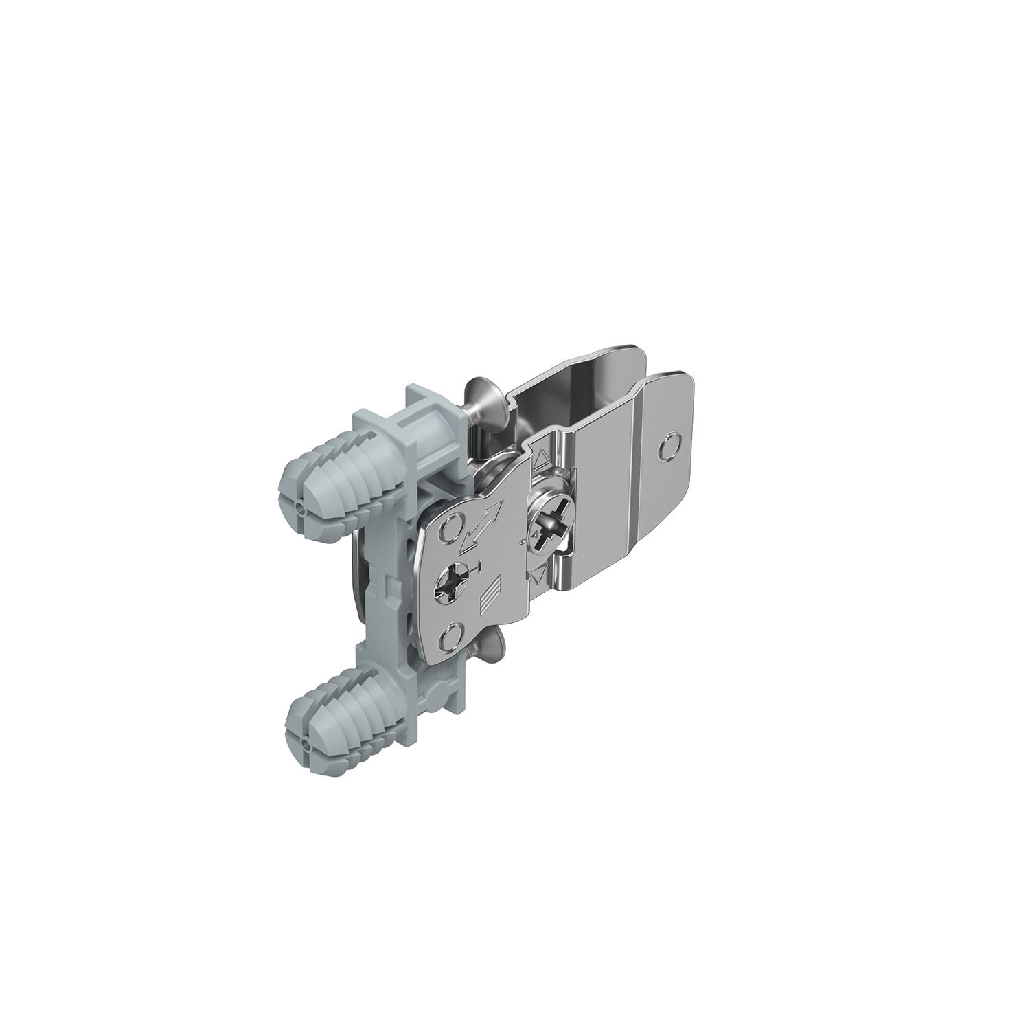Hettich AvanTech YOU Frontbefestigung für Zarge, Höhe 101 mm, zum Einschlagen 9255836