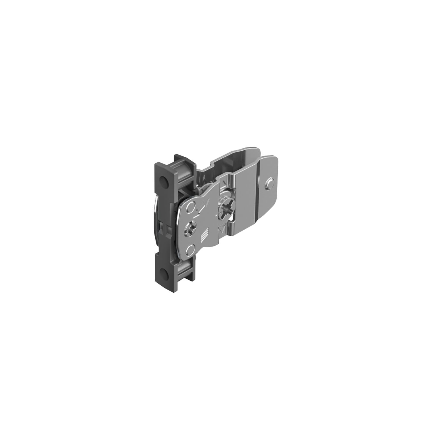 Hettich AvanTech YOU Frontbefestigung für Zarge, Höhe 101 mm, zum Anschrauben 9255835