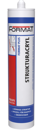 Format Plus Strukturacryl Weiss 310Ml 4317784567701