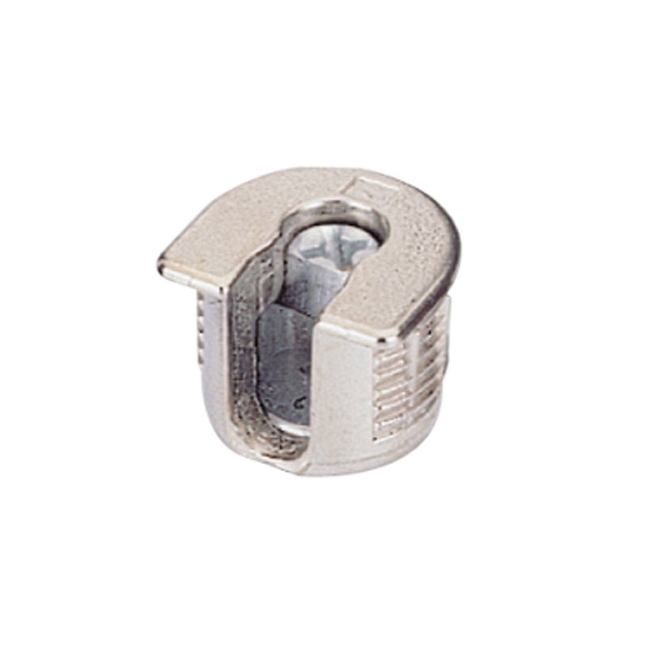 Hettich Exzenter-Verbindungsbeschlag VB 35 / 19 für 19 mm Fachböden ohne Steg, vernickelt 65513