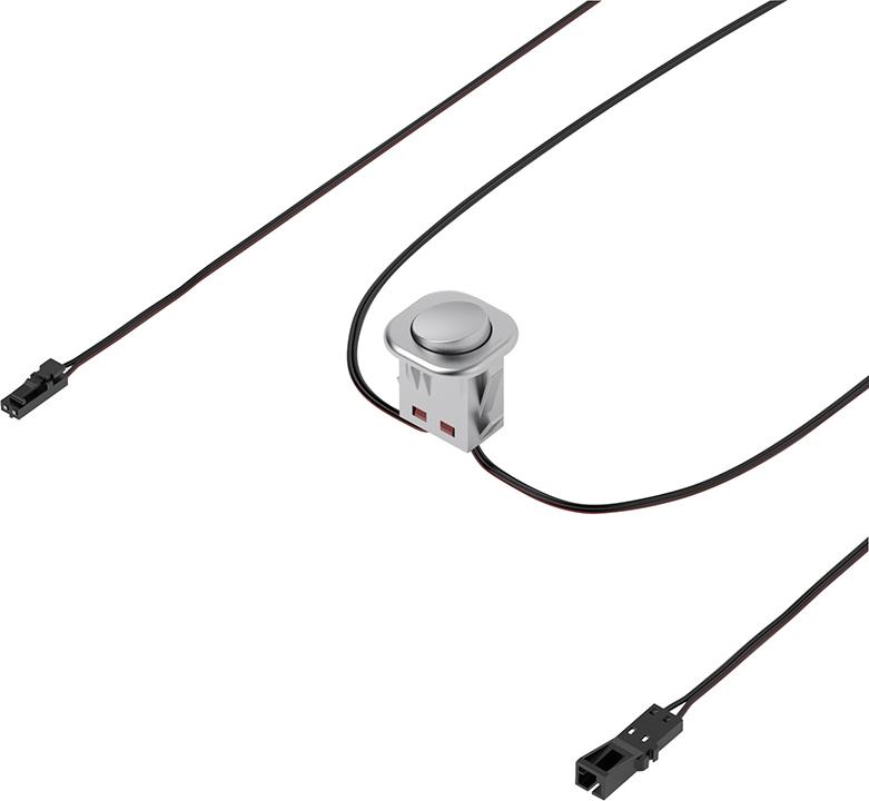 Einbauwippschalter Alu Op1x M1, 1x M1-F