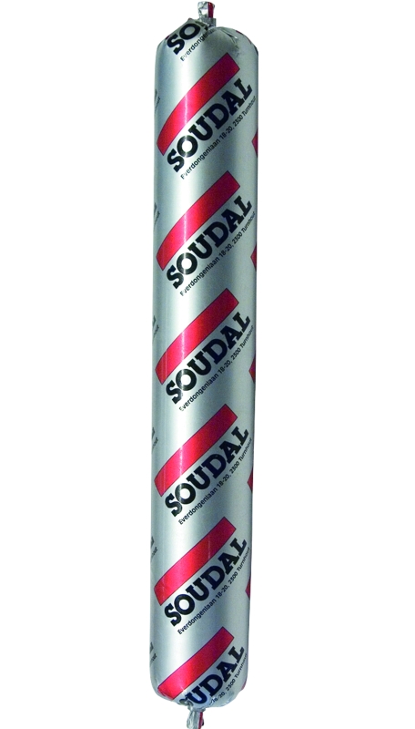 Soudal Silirub Pro N Weiß 600ml Schlauchbeutel neutralvernetzender Premium Silicondichtstoff, dauerelastisch bis -25%