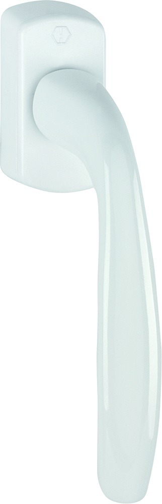 Hoppe 0810/US10 Secustik Fenstergriff DK F9016 Weiß N10 7 32-42mm 90 Grad KS M5x45/M5x50 New York 3755927