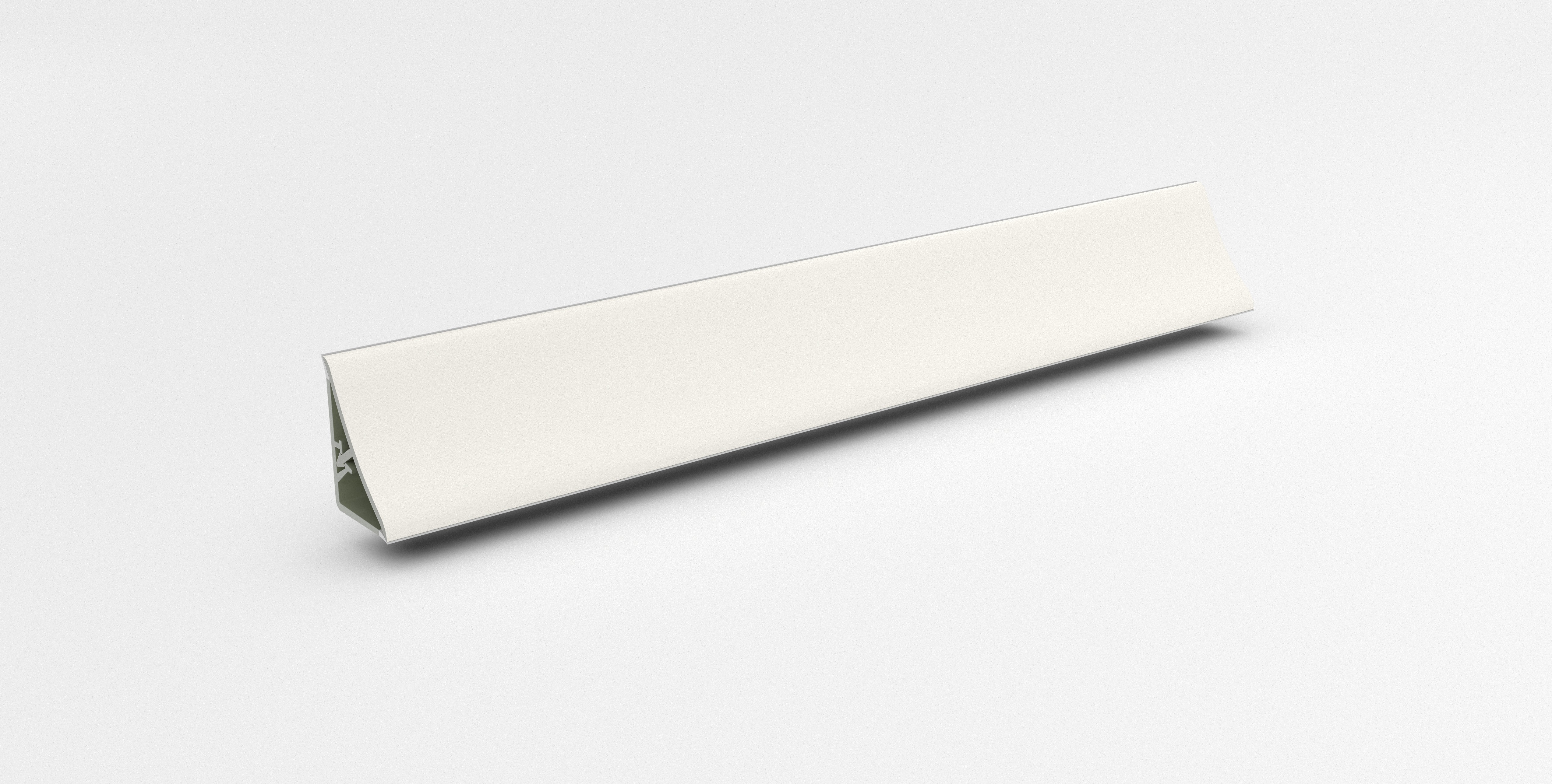 Getalit Wandanschlussprofil Plus A242 300cm (Formset Snow) 701112