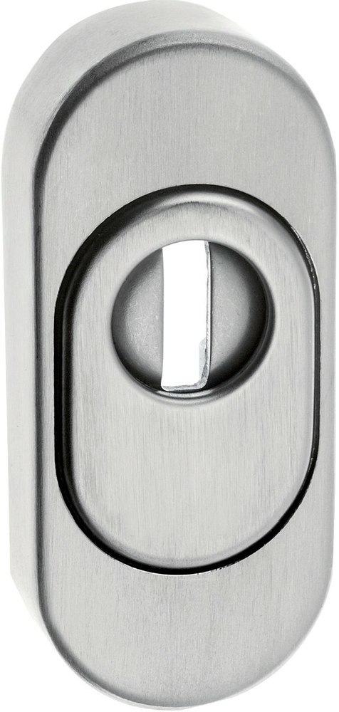 Format Schieberosette Oval 15mm 9815 ZA Edelstahl matt gebürstet 0815000000FOR 4317784492959