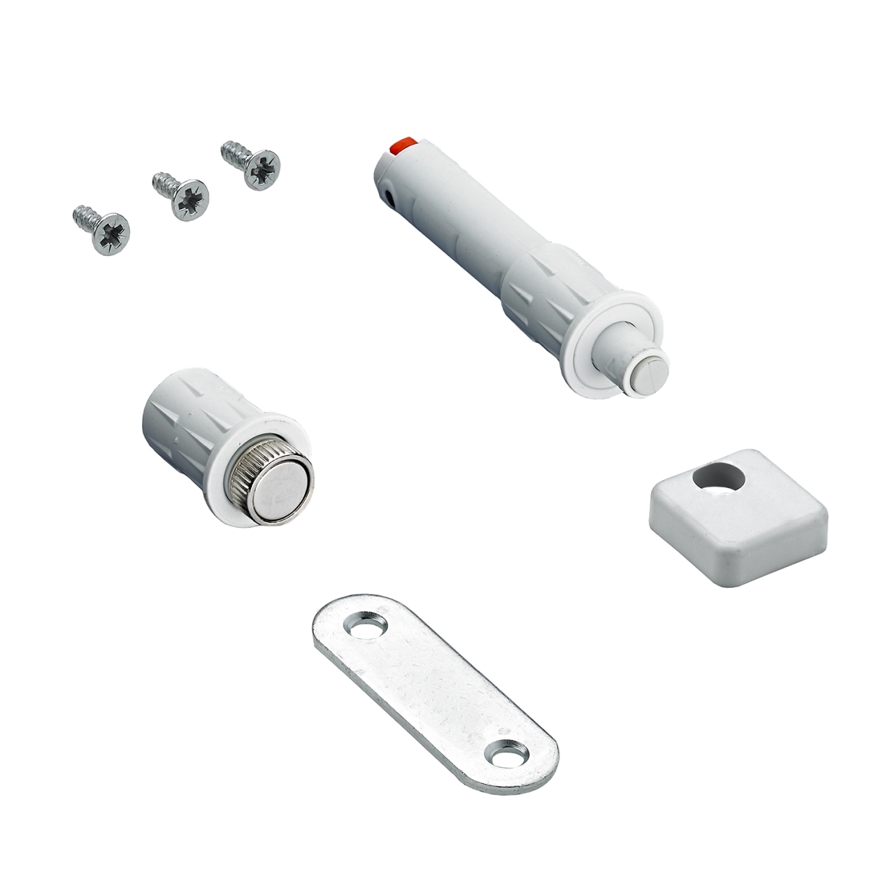 Hettich WingLine S, Zuhaltung Design für Basisset Push to move