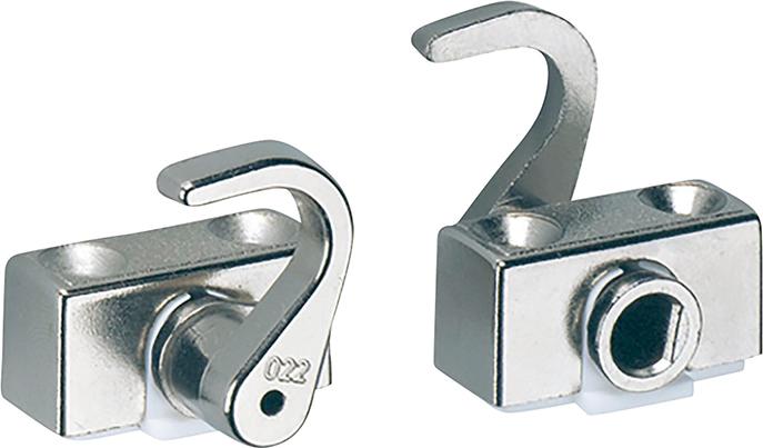 Schließhaken,72266,rechtsvernickelt Hettich