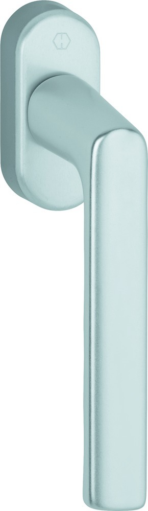Hoppe Fenstergriff Hamburg 0700L/U26 F1 Alu Silberfür N10A 7mm 32-42mm 90Grad M5X45/50mm 11949302