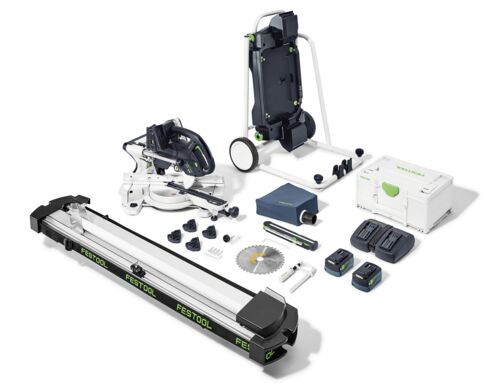 Akku-Kapp-Zugsäge KAPEX KSC 60 EB 5,0 I-UG-Set