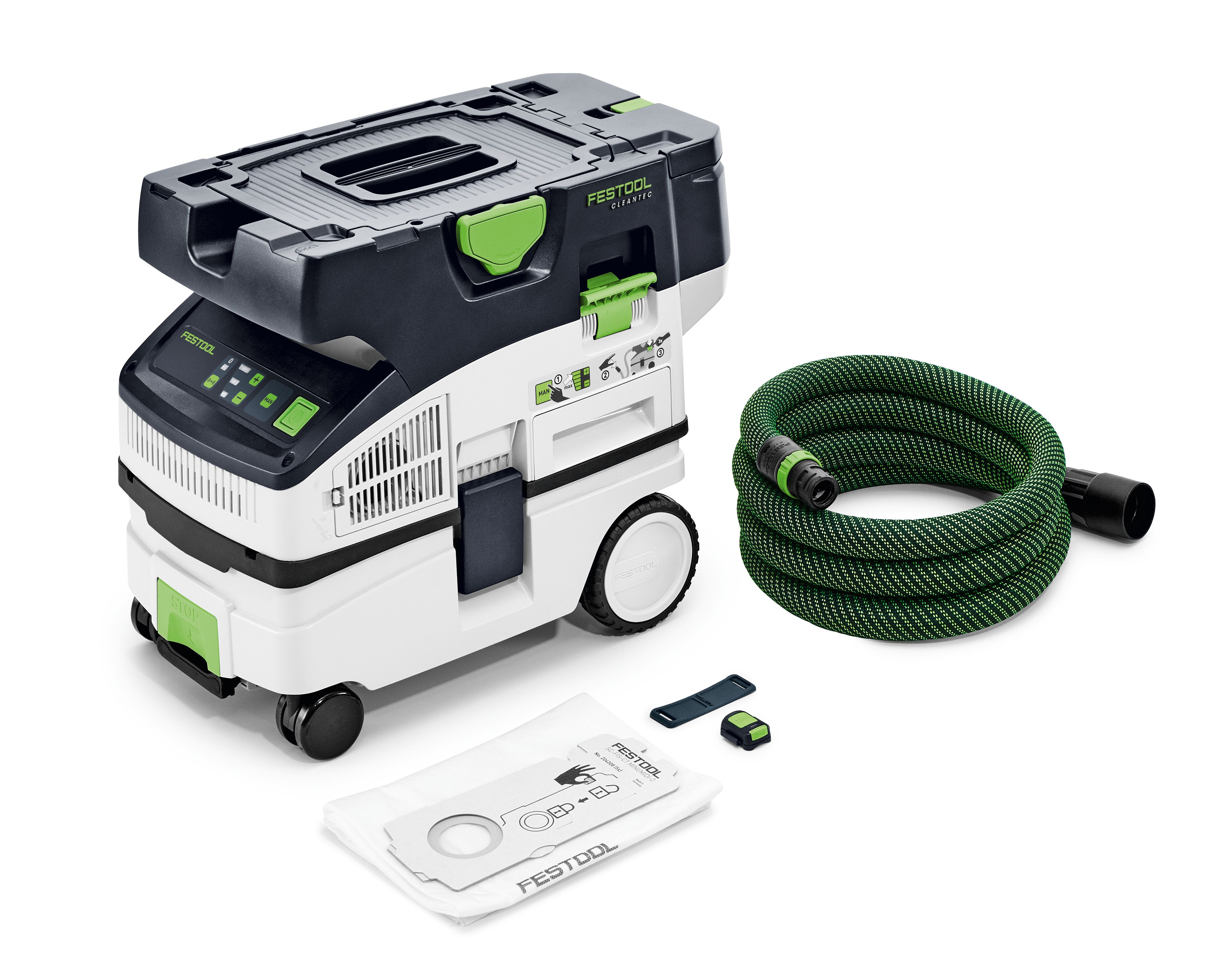 Akku-Absaugmobil CLEANTEC CTLC MINI I-Basic