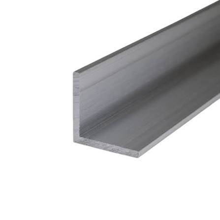 Alu Winkelschiene Gleichschenklig Blank 50X50X4 mm Lagerlänge