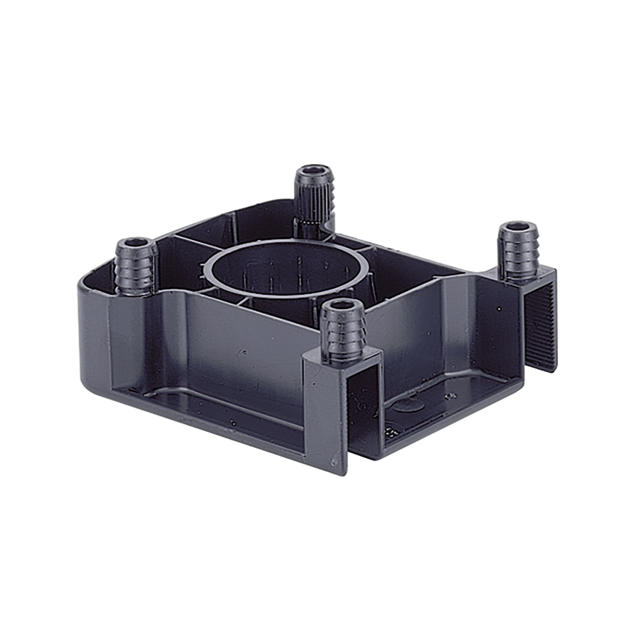 Gleiter f. Korrekt 4 Zapfn cremeweiss H 64 Hettich