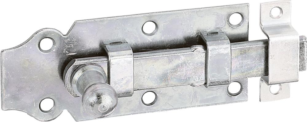 Türriegel 100mm verz. ger. mont. Schlaufe GAH Alberts