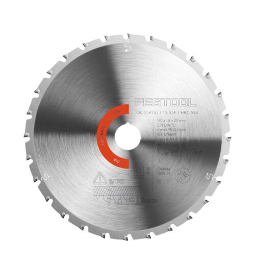 Diamant-Kreissägeblatt LAMINATE/HPL DIA 160x1,8x20 TD28