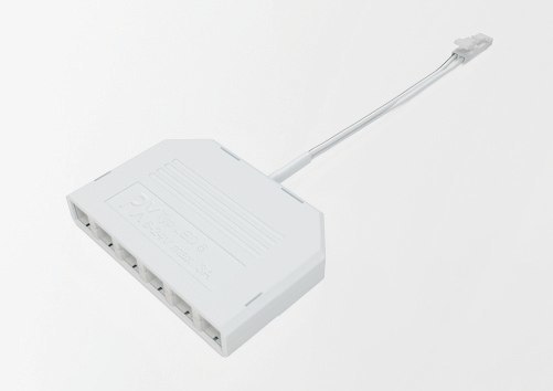 Format LED 6-fach Verteiler 200mm Leitung, weiß 3377049545 4317784544382 77049545