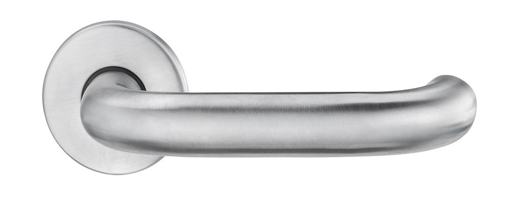 Format FS-Drücker auf Rundrosette U-Form mit Nocken, 9 mmm Vierkant, festdrehbar gelagert, EST 2103520000FOR 4317784667470