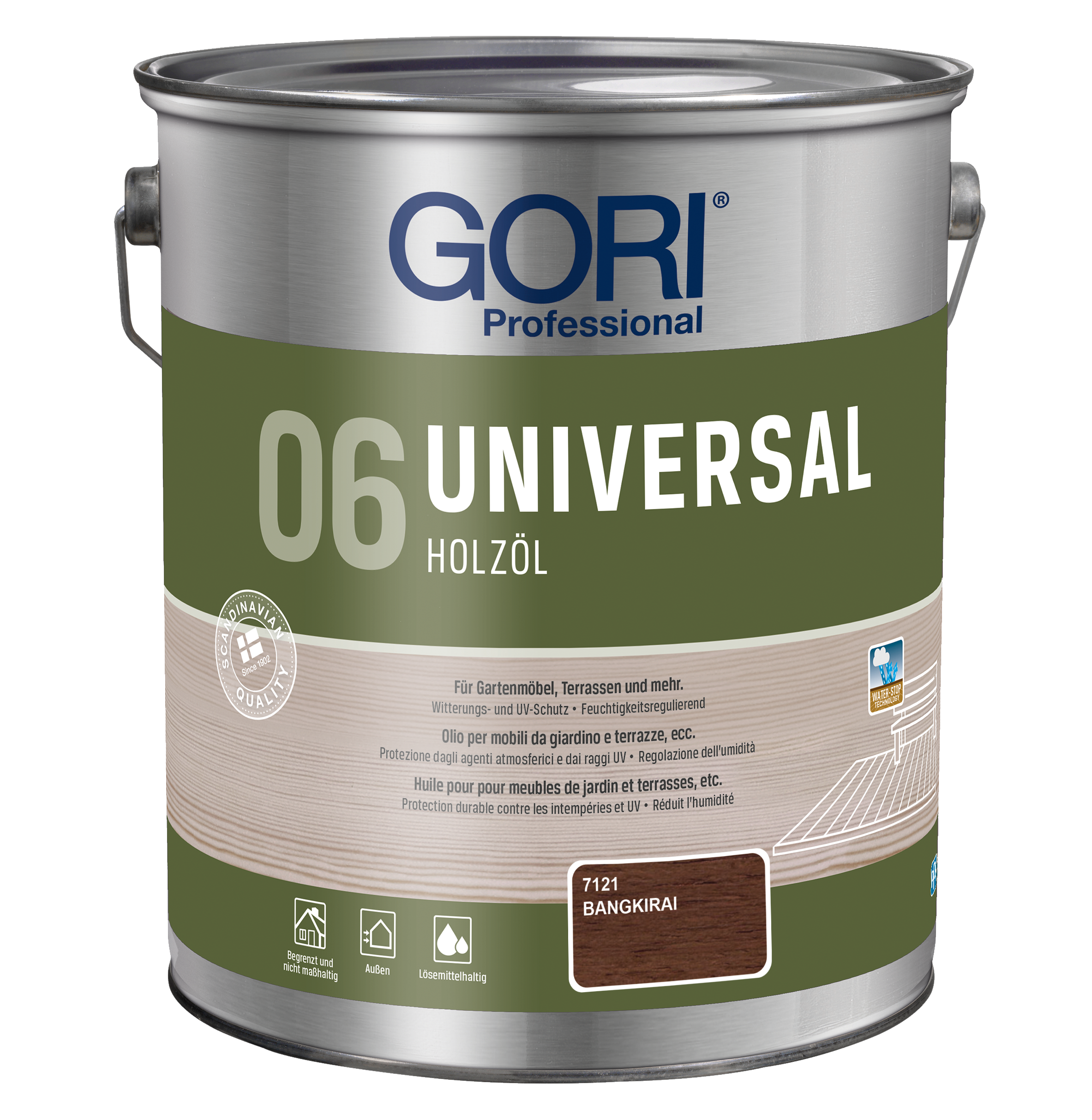 Gori 06 Universal Holzöl Bangkirai 5L 440594