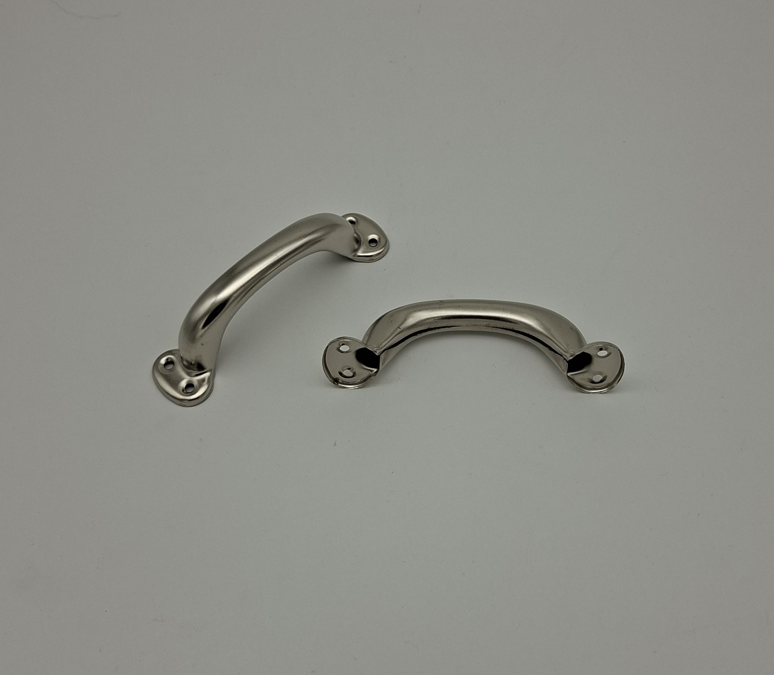 M-Beschläge Hohlgriff 90mm, Eisen vernickelt 0101002