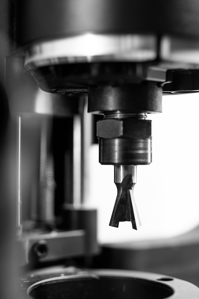 Shaper 15 ̊ Zinkenfräser Länge: 46mm Schaftdurchmesser: 8mm SF1-8-DC15