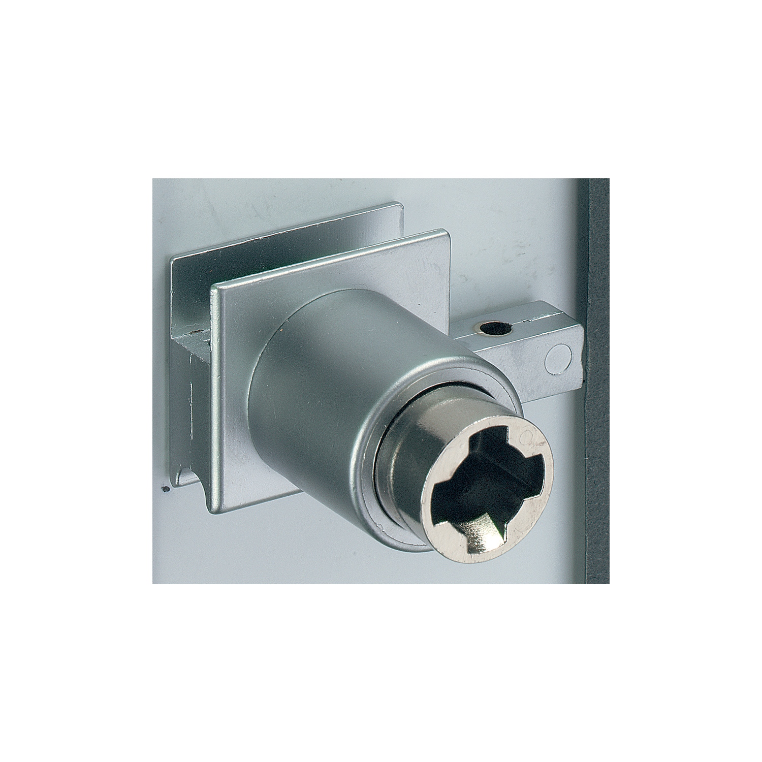 Hettich Zylinderdruckschloss und Adapter