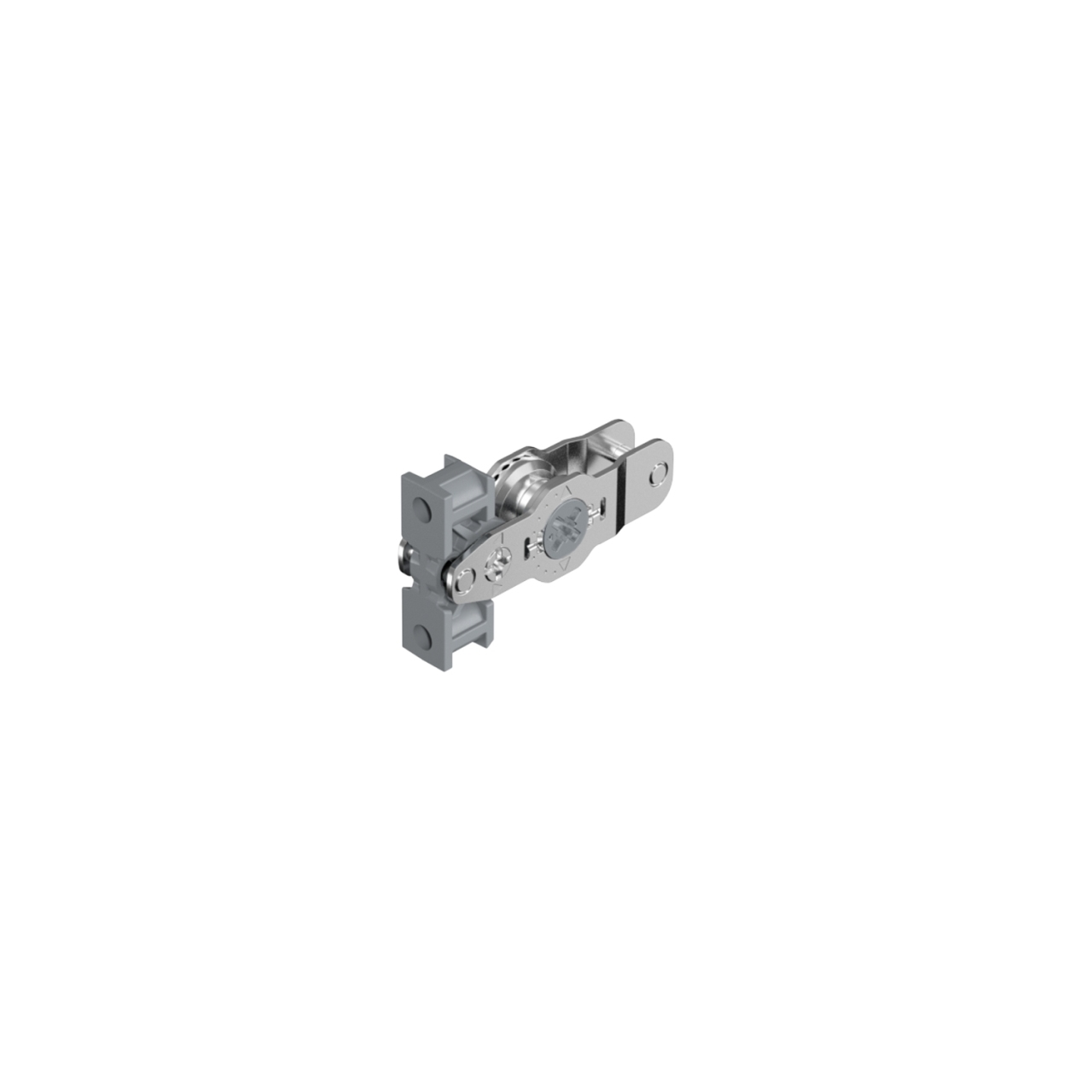 Hettich AvanTech YOU Frontbefestigung für Zarge, Höhe 77 mm, zum Anschrauben 9255832