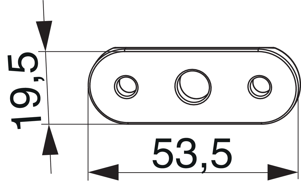 Hautau 260 Unterlage für Ksp-Schere Kunststoff 136868