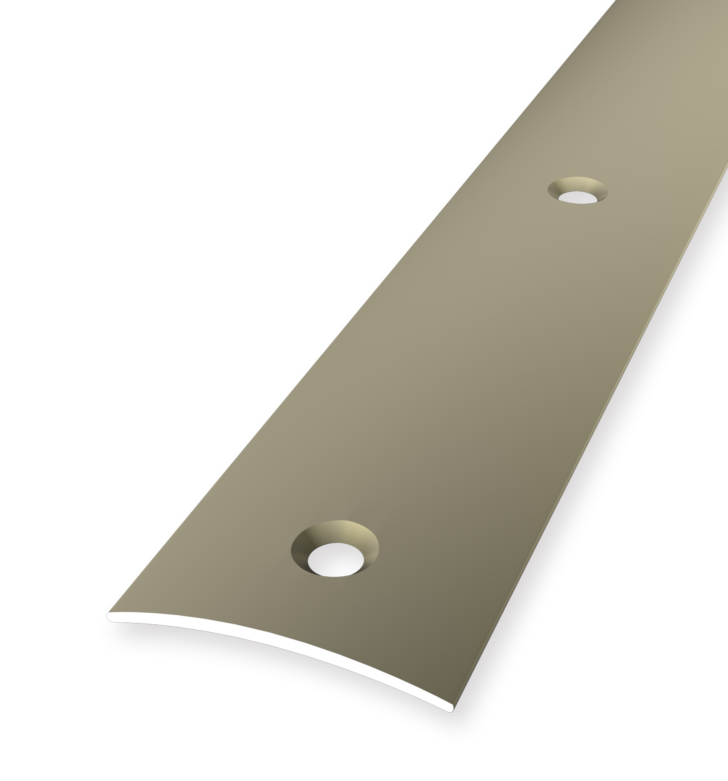 Parkettfreund Übergangsprofil PF 459, 30x4x1,5mm, 0-9mm, 2,70m, Aluminium eloxiert sand versenkt gebohrt , SB-verpackt 10592709