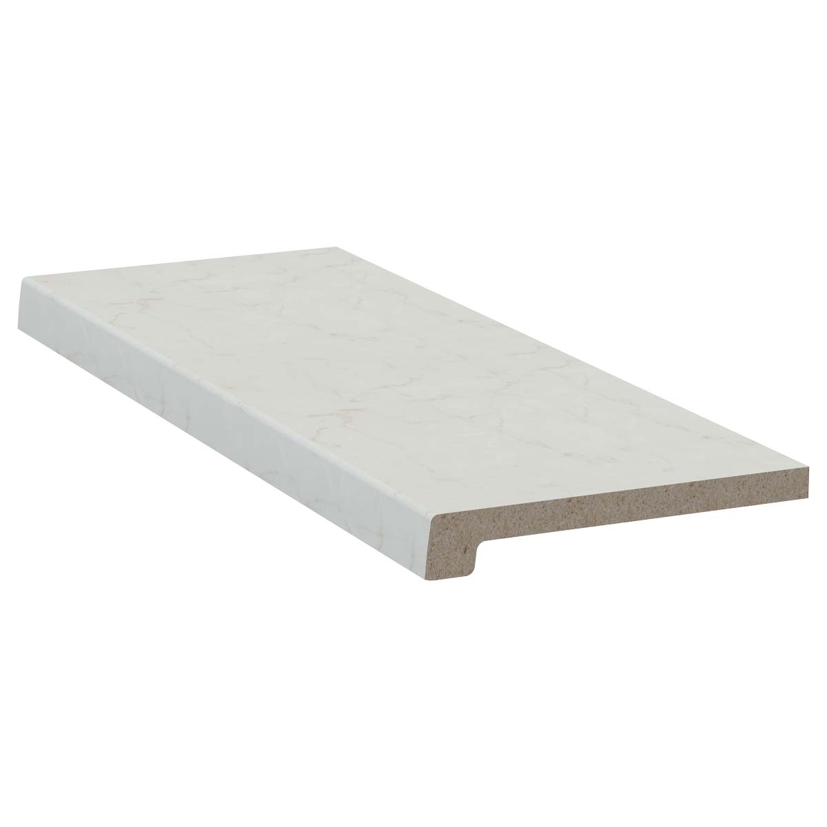 Werzalit Fensterbank Exclusiv 600X30cm marmor bianco 17004070