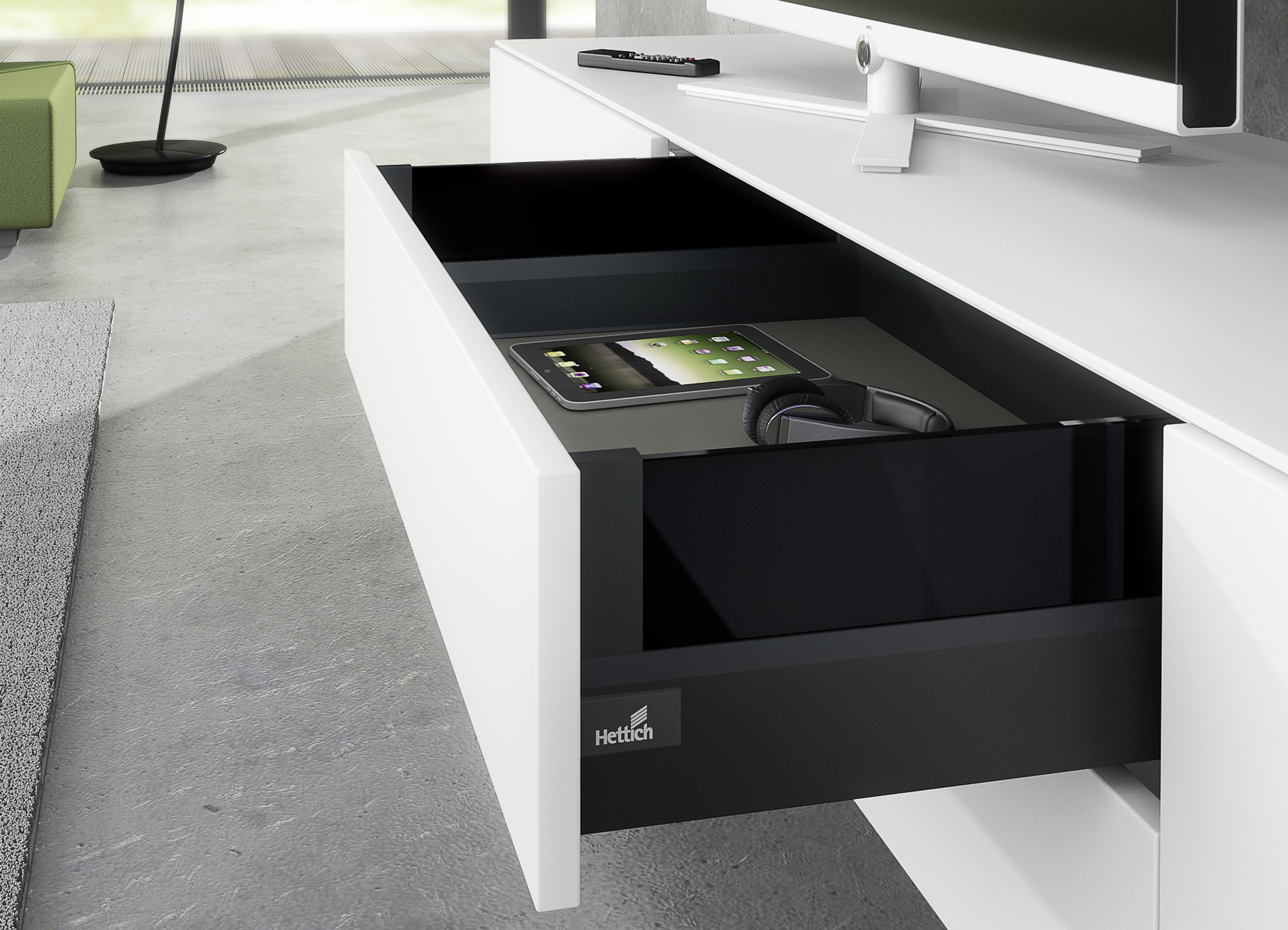 Hettich Arcitech Komplettschubkasten AT FA H126/250 L650 B 900 AZ 9166168