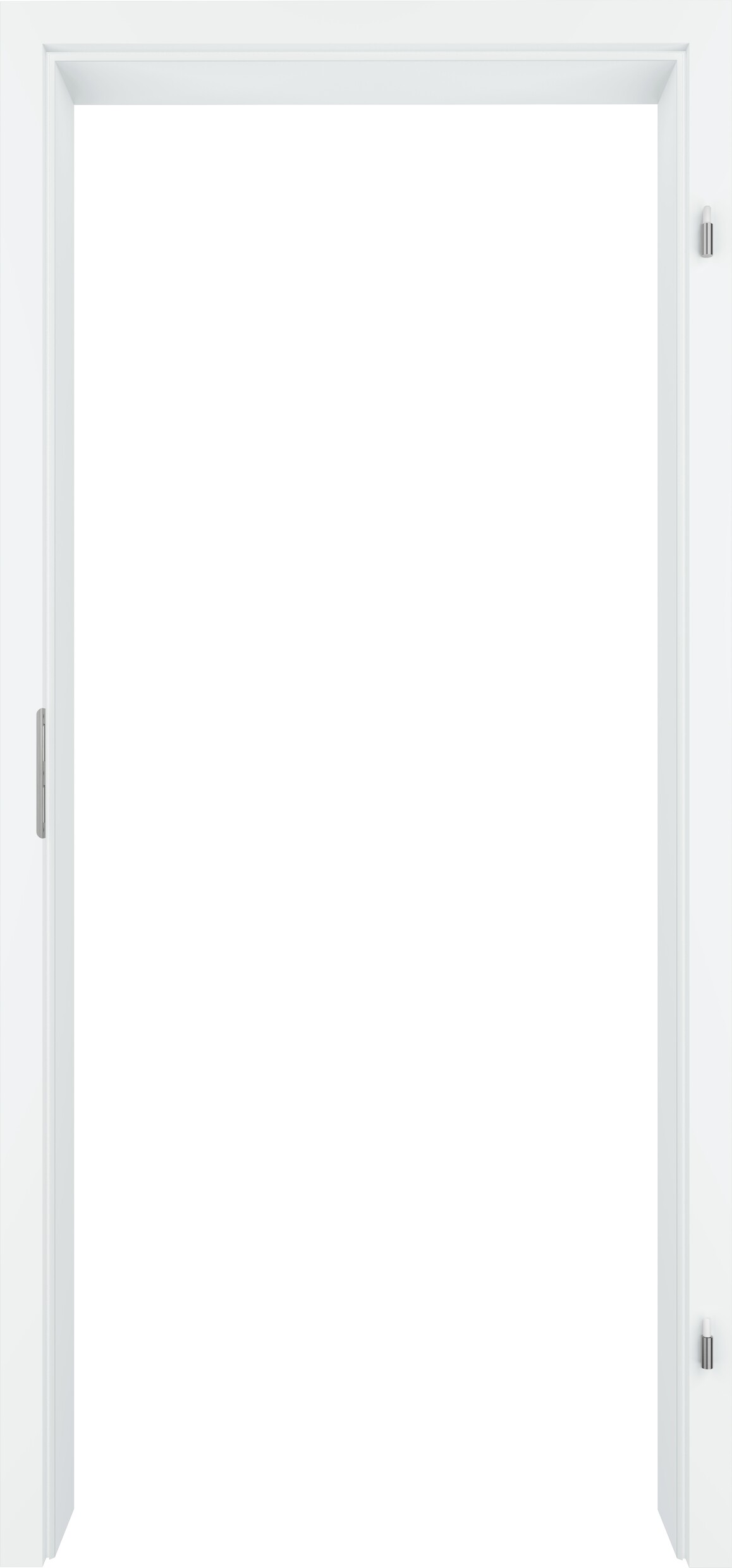 Prüm Zarge Weisslack RAL9010 Kante eckig EC 985X1985X290mm DIN rechts 443083