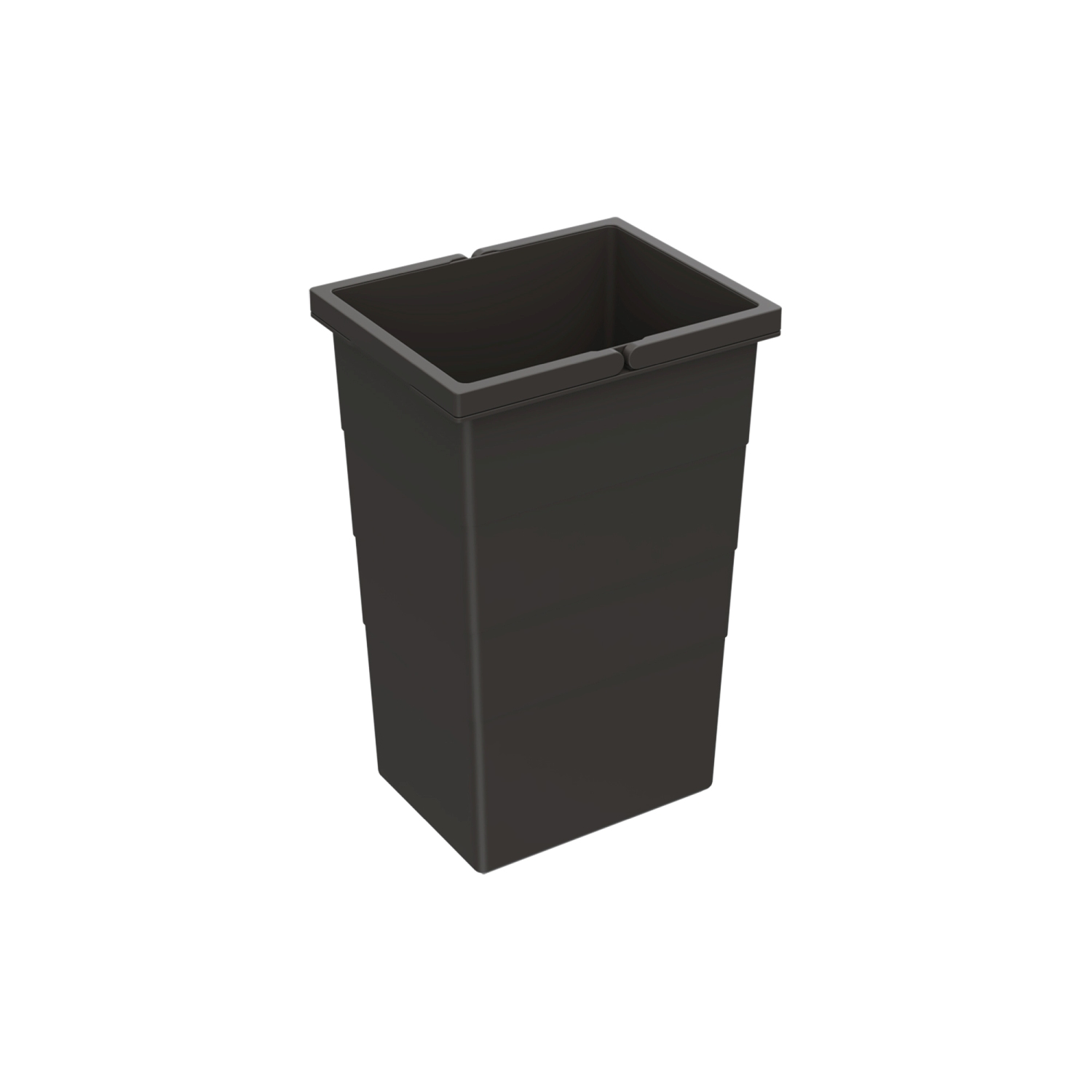 Hettich Cargo Synchro, Eimer 13 l, Kunststoff dunkelgrau, 9279418