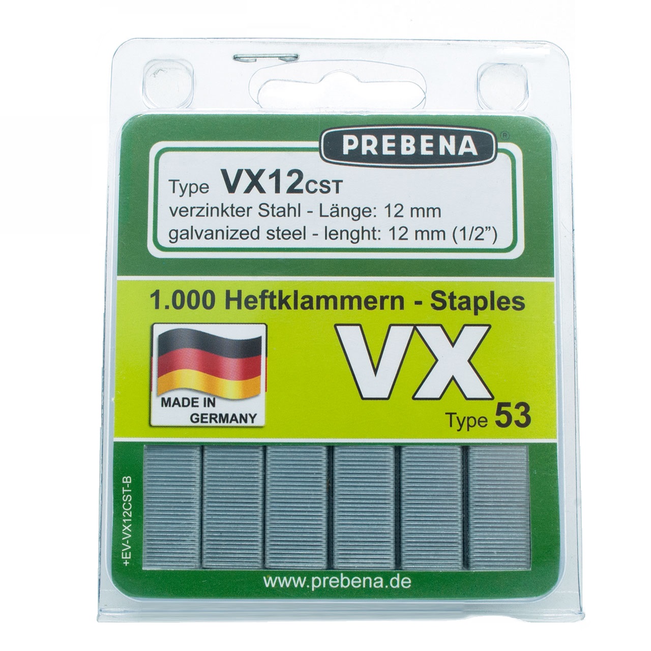Prebena Blister-Box Typ VX