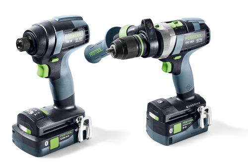 Schrauber- und Bohrer-Set TID 18 5,0/4,0-Set TPC 18/4