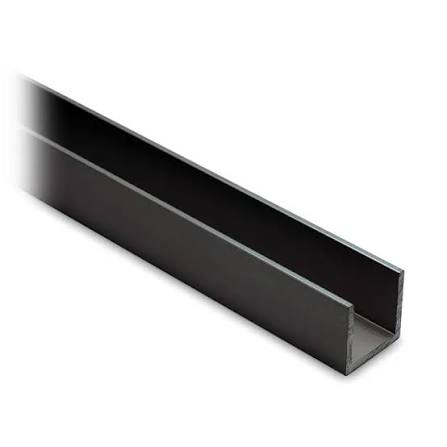 U-Schiene 20X20X20X2 mm Bc4 Dkl-Bronze Lagerlänge 6 M 17002
