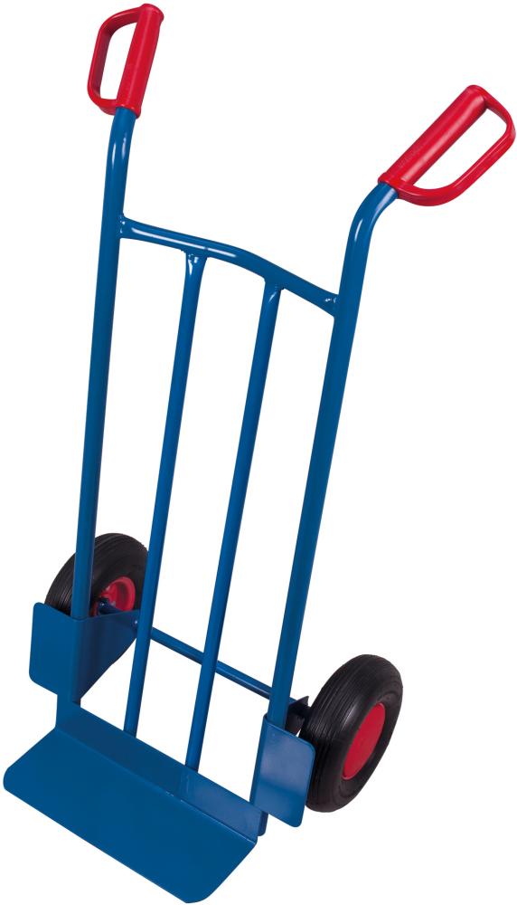 Stahlrohrkarre 250 kg Schaufel 150x400 mm Luft VarioFit