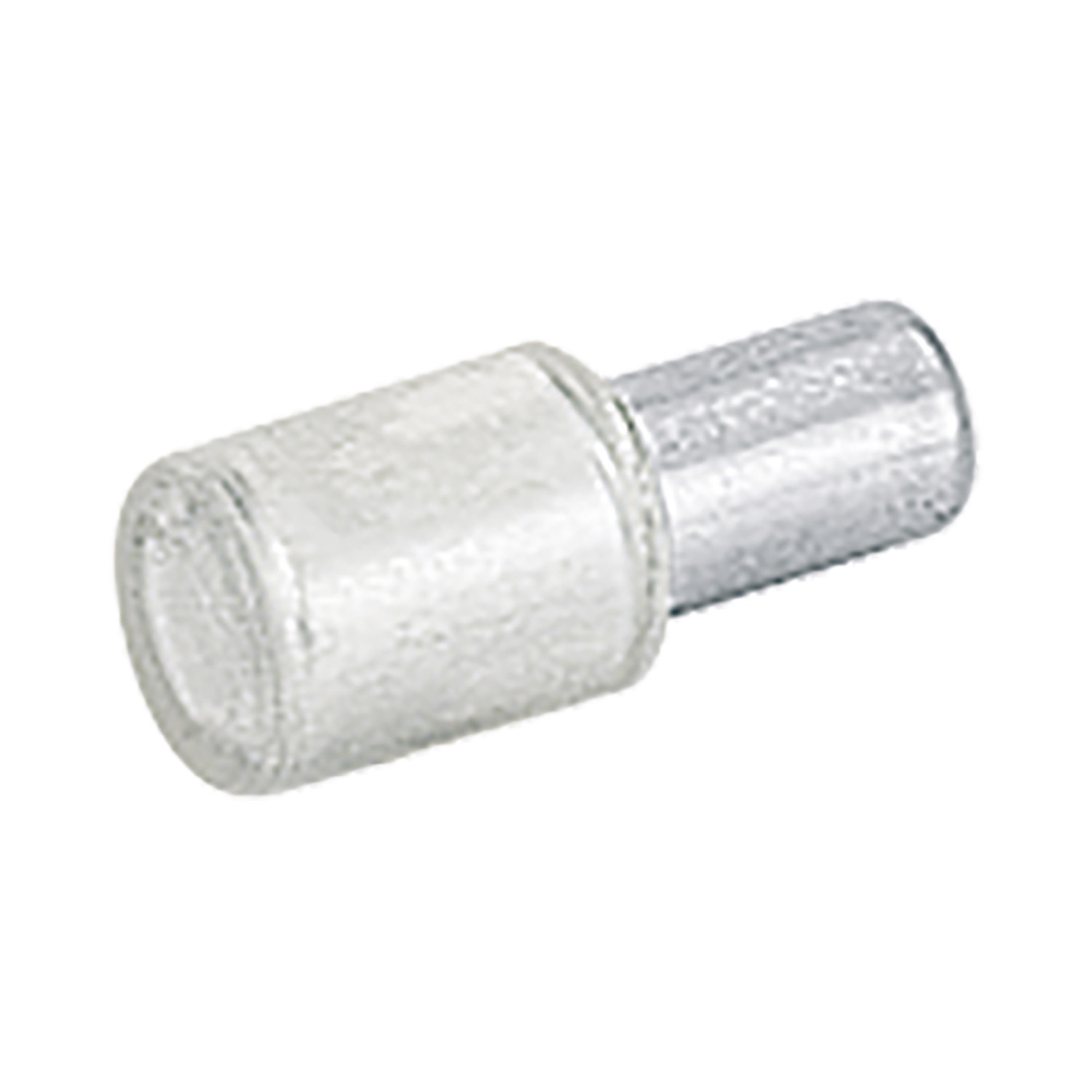 Hettich Glasbodenträgerø 5 mm, Stahl, Kunststoff transparent, verzinkt 79709