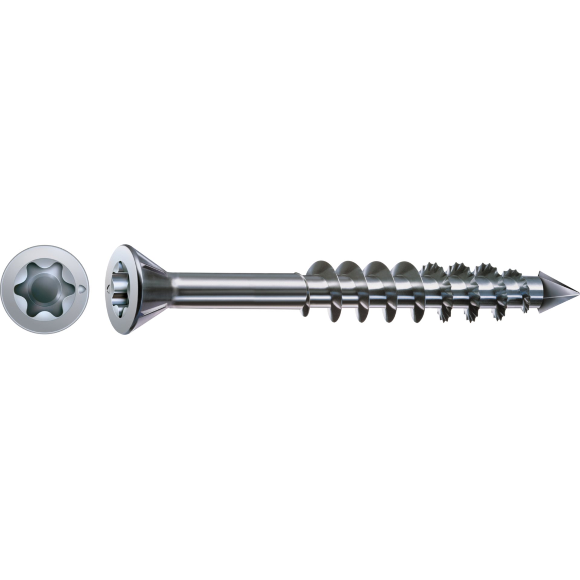 Spax Schrauben M Torx MDF Senkkopf hell verzinkt
