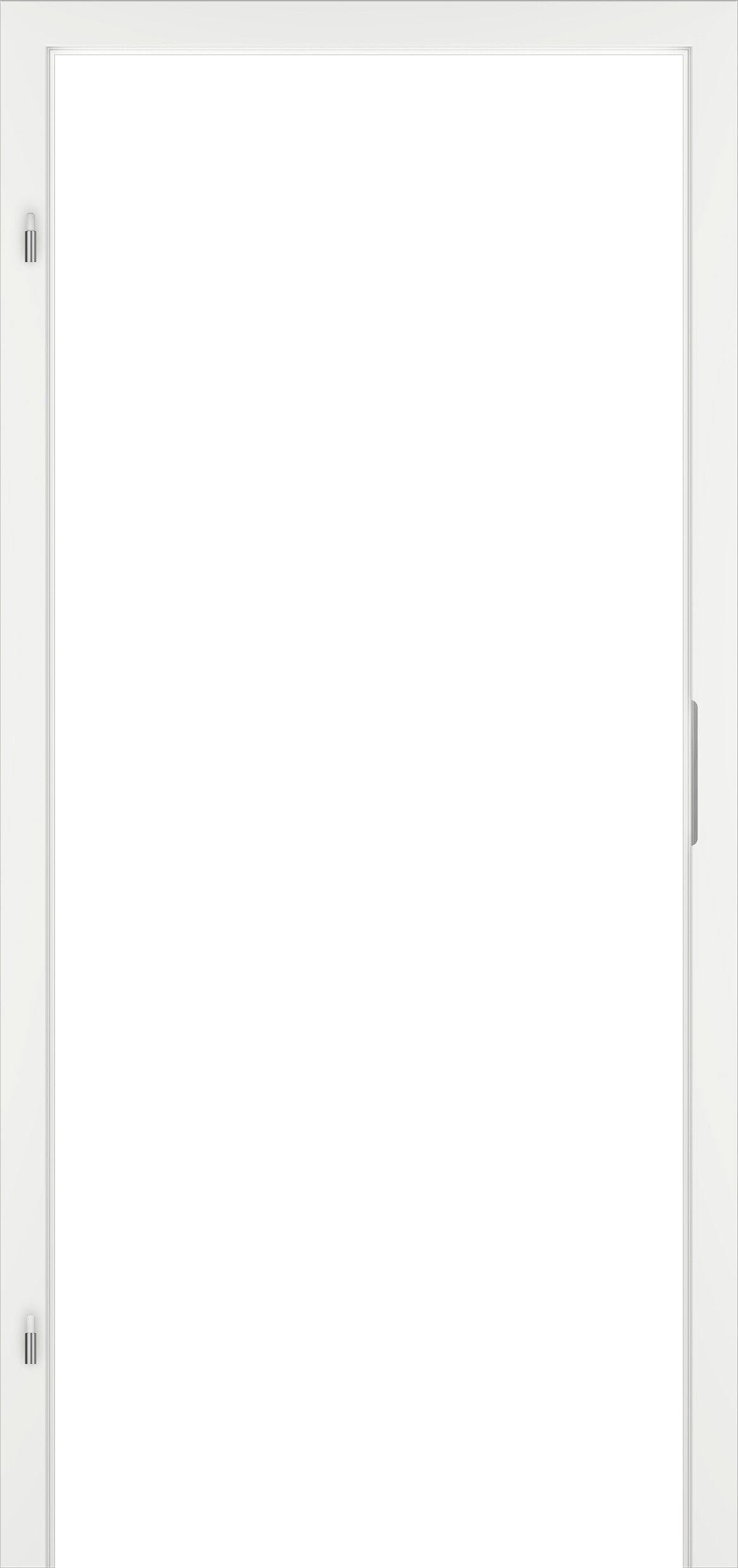 Prüm Zarge Weisslack 9016 KR 860X1985X165mm DIN links 43301628