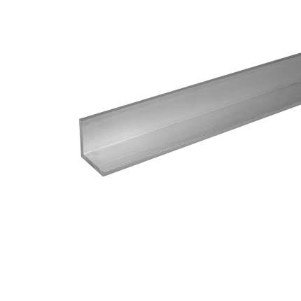 Alu Winkelschiene Gleichschenklig Blank 25X25X3 mm Lagerlänge