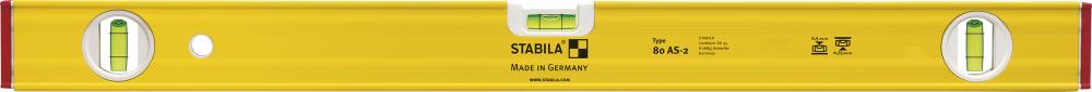 Wasserwaage LM AS-2 180cm pulverbeschichtet Stabila