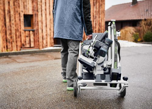 Akku-Kapp-Zugsäge KAPEX KSC 60 EB 5,0 I-UG-Set