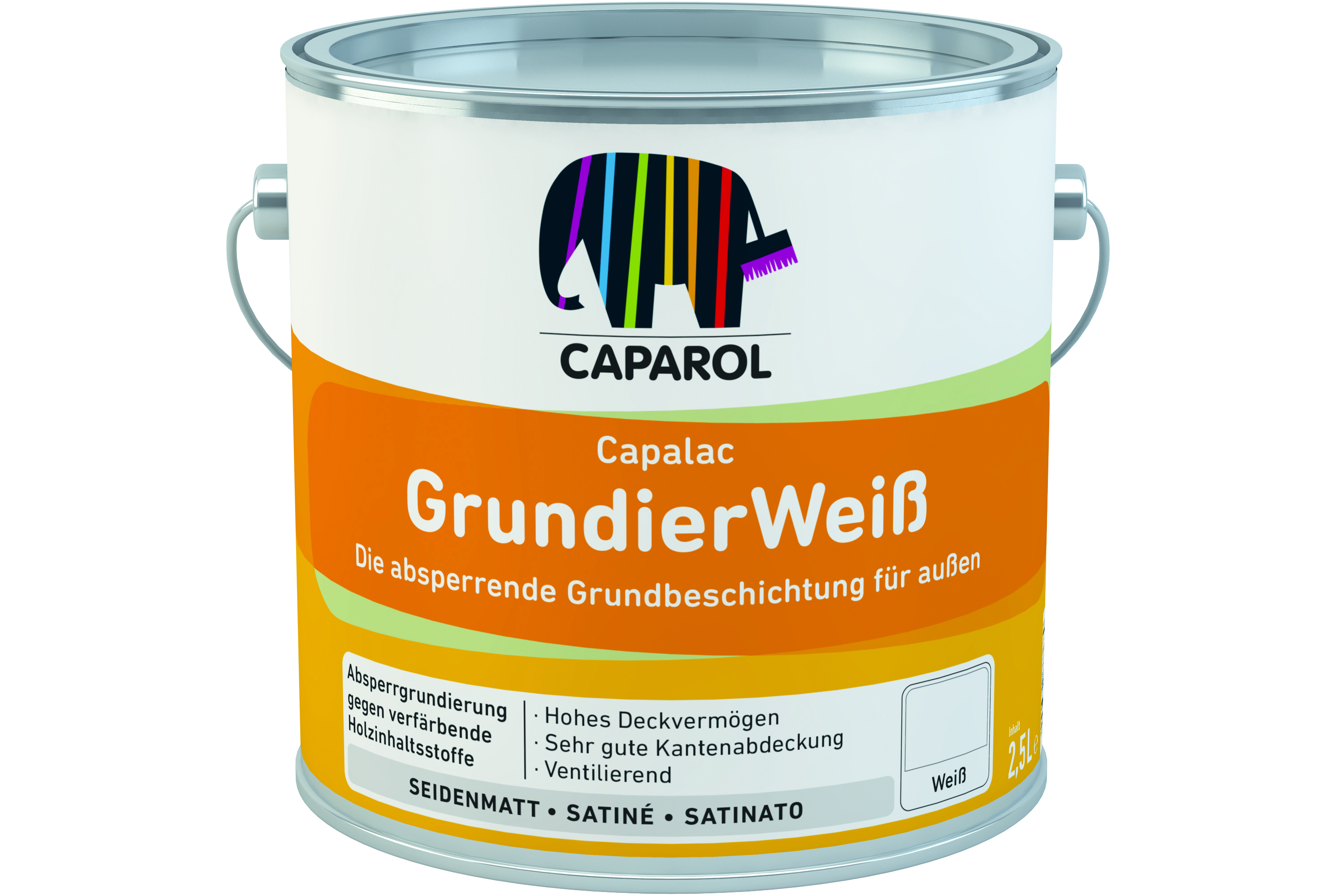 Capalac mix Grundierweiß Basis Weiß 2,375 Ltr. 701931