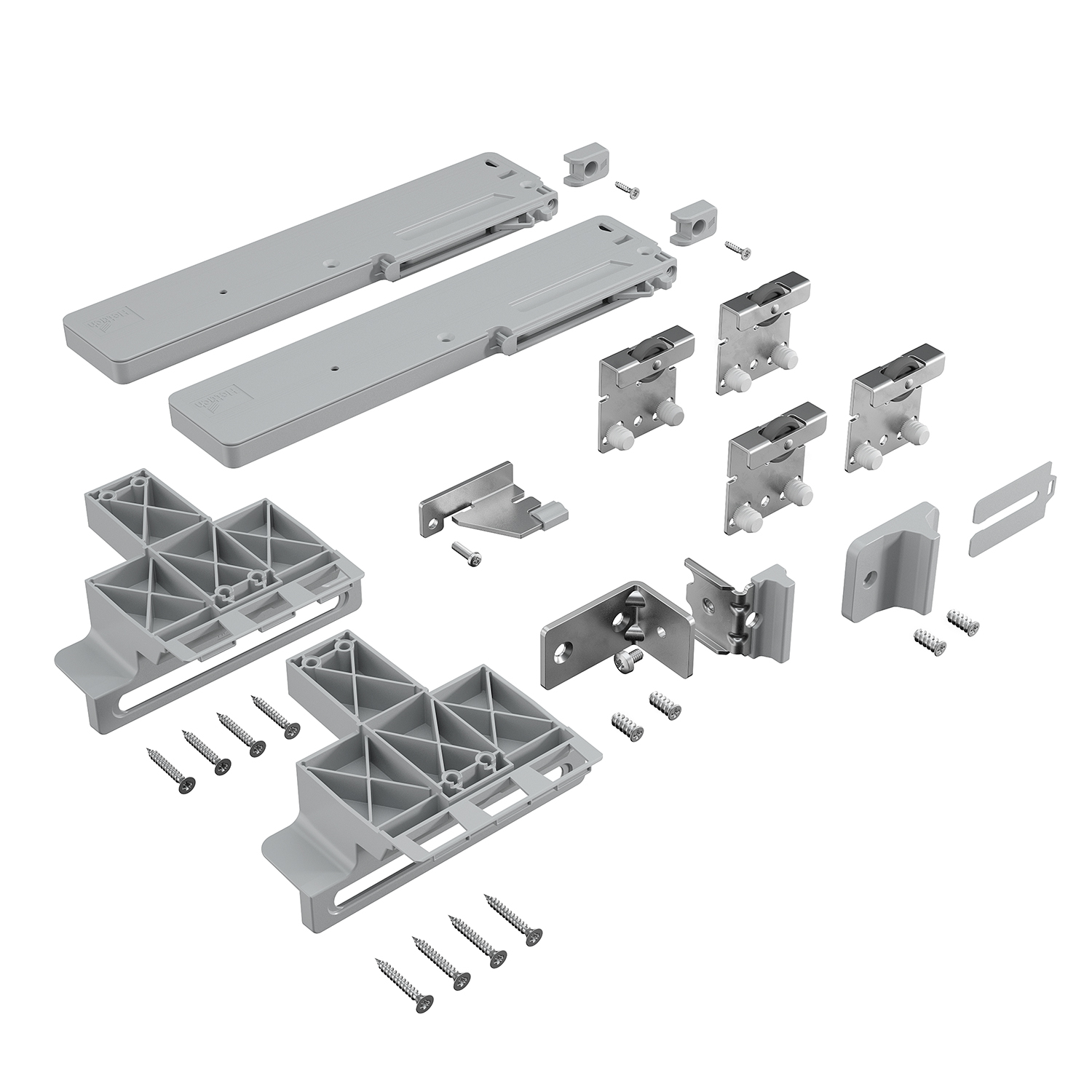 Hettich TOP LINE27 SET 2-Türig Silent System 9323120