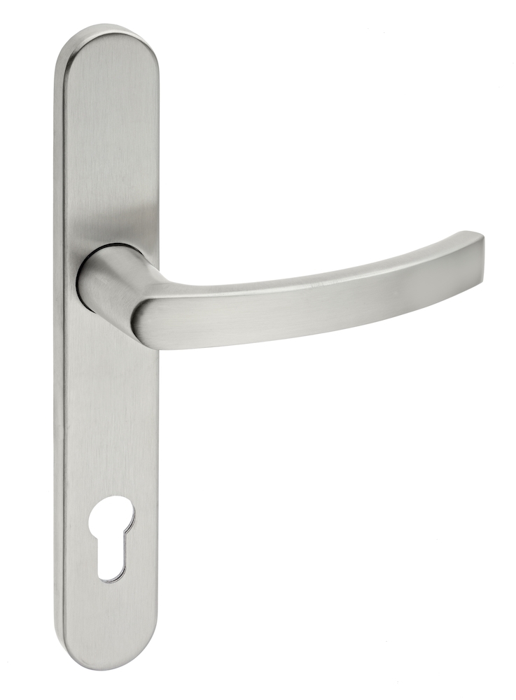 Format Rahmen-Drücker-Garnitur 8mm 92mm PZ Aluminium F1 2005003501FOR 4317784529723