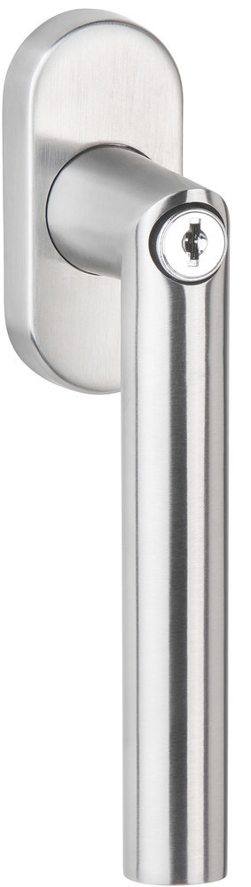 Format Fenstergriff Kemi abschliessbar Stiftl. 36/42 mm 90 Grad Rasterung integr. Druckzyl. Edelst. matt gebü. (662154) 7031067 4333097031067