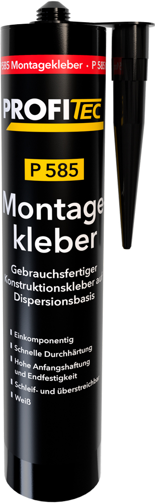 Profitec Montagekleber P585 Weiß 400g Innen und Aussen