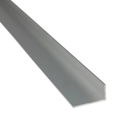Alu Winkelschiene Ungleichschenklig Ev1 Silber Eloxiert 60X30X3 mm Lagerlänge