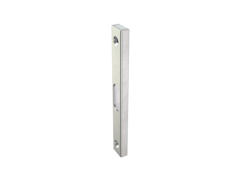 KFV U-Schliessblech 2325.-512 Hell Verzinkt für Bolzen Eurofalz 18X140X8mm