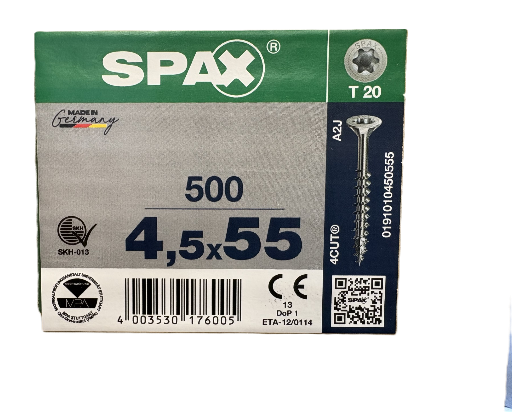 Spax Wirox T20 4,5x55 mm (5000 Stk.)