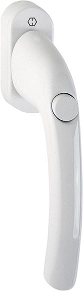 Fenstergriff abschl.0710SV/U26,F9016, 7x32